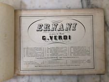 Rarissima raccolta ca. 1840-1850 Verdi Bellini Donizetti Petrella Mercadante