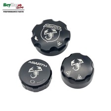 Kit copri tappo alluminio nero