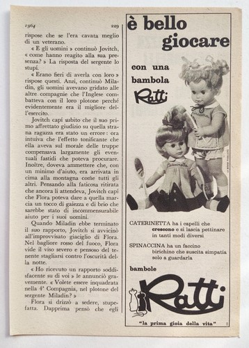 Pubblicita ratti bambole - ratti,