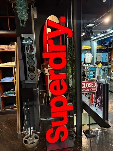 Insegna superdry art - superdry, déco