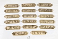 Lotto 17 pezzi insegna vintage