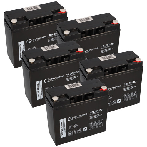 Batteria piombo 60v - 60v, (5x