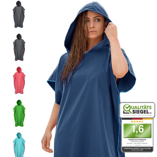 Poncho bagno nirvanashape - da, nirvanashape®