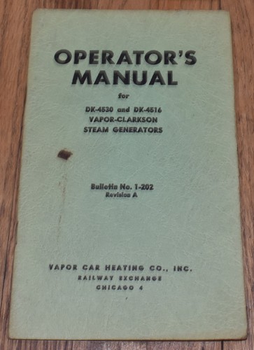 Vapor clarkson 1947 generatore - vapor,