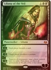 MTG LILIANA OF THE VEIL FOIL -