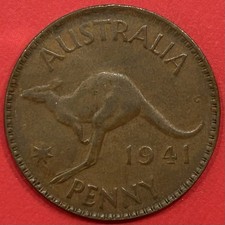 Australia 1 Penny 1941 P