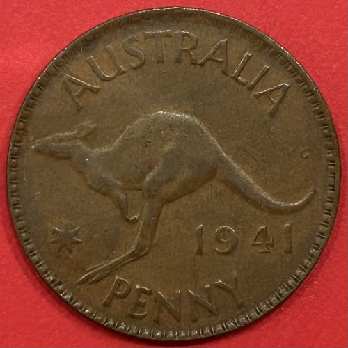 Australia penny 1941 - penny, p