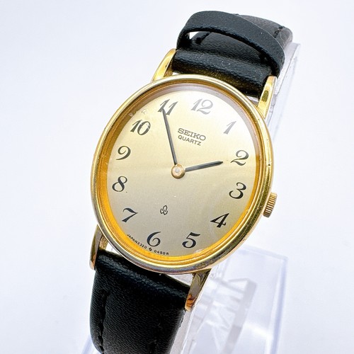 Seiko quarzo quadrante - quadrante, oro