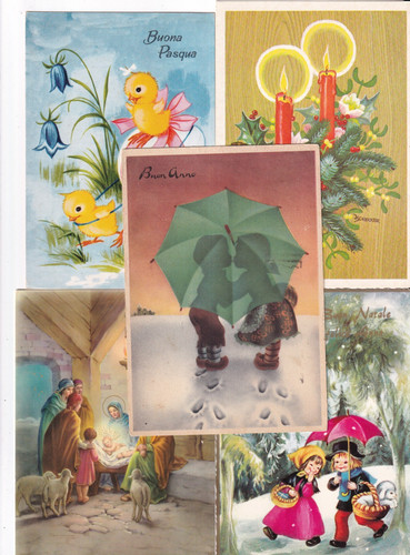 Ast69 lotto 25 cartoline - lotto,