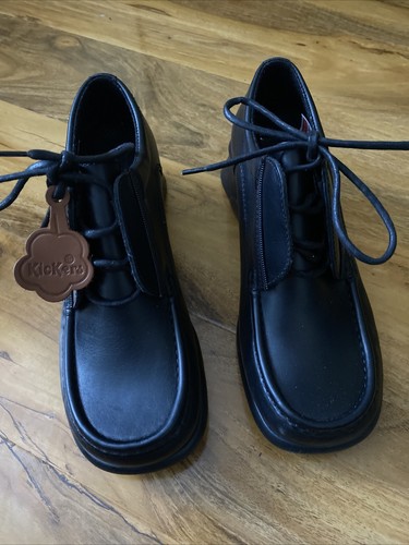 Scarpe kickers pelle nera - scarpe,