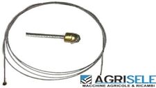CAVO FRIZIONE MOTOZAPPA D.2,5x2500 TESTINA TONDA ACCIAIO ZINCATO