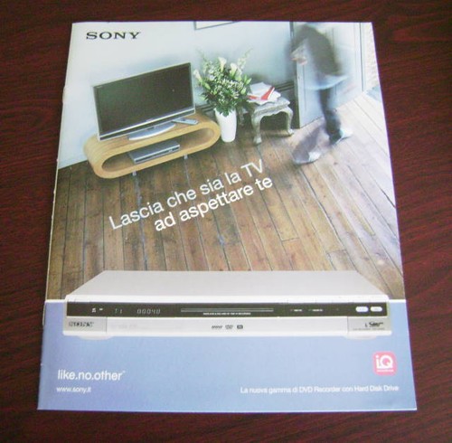 Catalogo sony dvd - catalogo, con