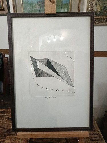 Litografia nino aimone - litografia,