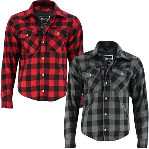 Camisa moto lumberjack kevlar - camisa,