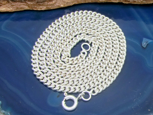Collana massiccia argento - massiccia,