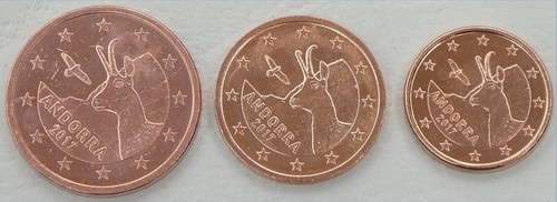 Cent monete - 1+2+5,