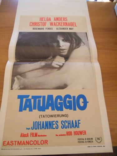 Locandina tatuaggio 1968 - locandina,