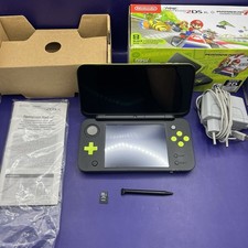 New Nintendo 2DS Xl Console Completa Caricatore Originale Box Scatola