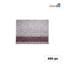 Tovagliette Americane 30x40 stile dinner sottopiatto pub pizzeria bar 250 pz