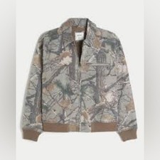Bomber mimetico multicolore