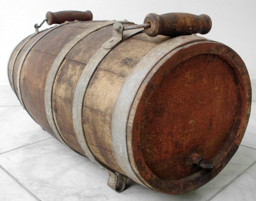 Antica botte barile legno - botte,
