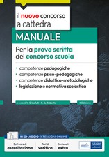 Manuale per la prova scritta