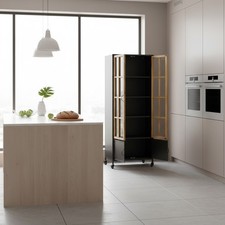 Credenza Cucina Alta Vetrina 4