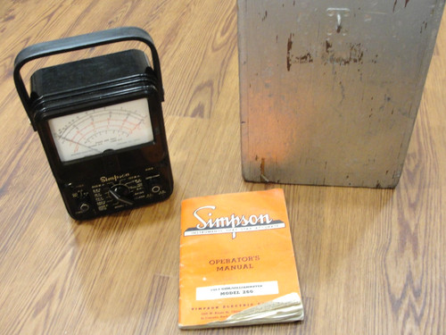 Simpson 260 series analog - series,