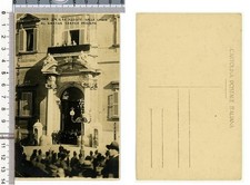 IL RE ASSITE CORTEO FASCISTA FOTOGRAFICA NO VIAGGIATA 1923 (PII/78)