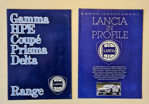 Brochure lancia gamma hpe - lancia, gamma,