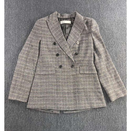 Giacca blazer doppiopetto - , zara