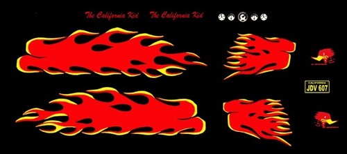 Decalcomanie the california - ,