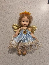 Bambola vintage fata/angelo di ceramica