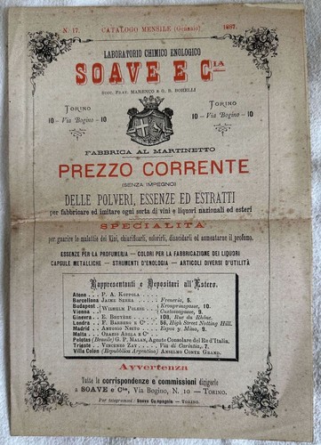 Catalogo gennaio 1887 - catalogo,