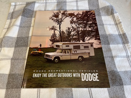 Brochure camper dodge 1969 - brochure,