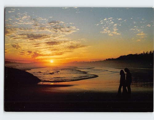 Postcard sunset long beach - sunset, at