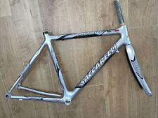 Telaio bici corsa carbonio Saccarelli CRF1 taglia S 52 cm carbon road bike frame