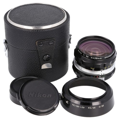 Nikon nikkor auto 28 mm - h.c,