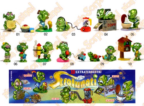 Sorprese ovetti kinder anni - anni, 90