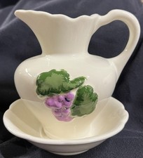 Set lavabo/brocca vintage anni