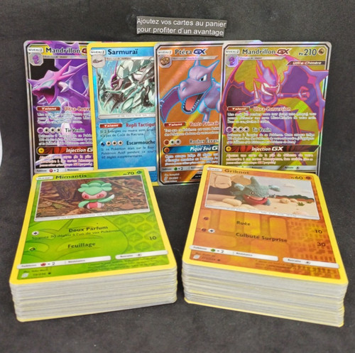 Aux choix carte pokémon sl11 - aux,