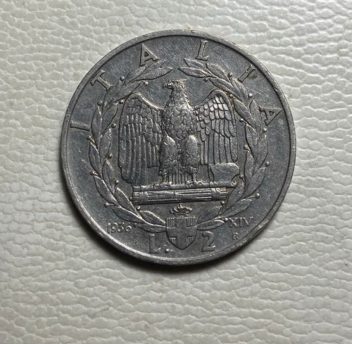 Moneta lire 1936 - moneta,