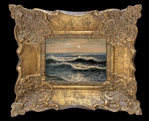 Quadro olio tela - su, originale