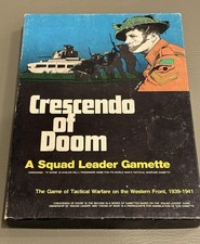Crescendo of Doom A Squad Leader Gamette Avalon Hill - NUOVO SCATOLA APERTA - NON PERFORATO!