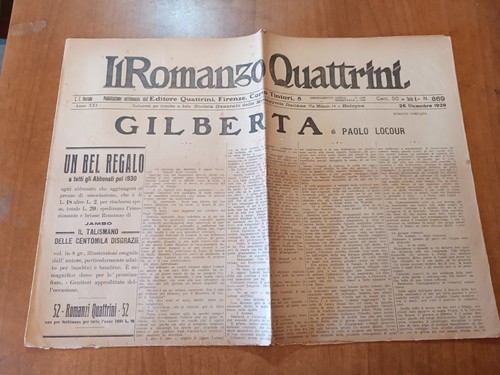 Romanzo quattrini 869 - il,