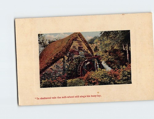Postcard sheltered vale - postcard, the