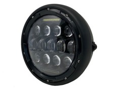 Faro proiettore led nero opaco