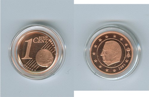 Belgio cent proof scegli - belgio, 1