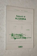 APPUNTI DI ALGEBRA De Martino