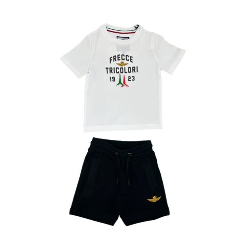 Set tshirt bermuda aeronautica - tshirt+bermuda,